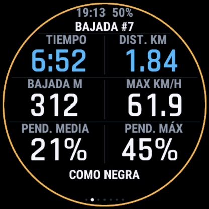 Última bajada
