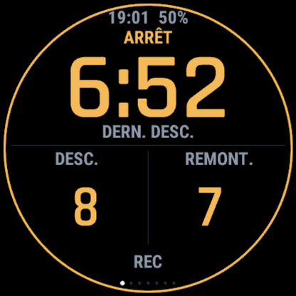 À l'arrêt